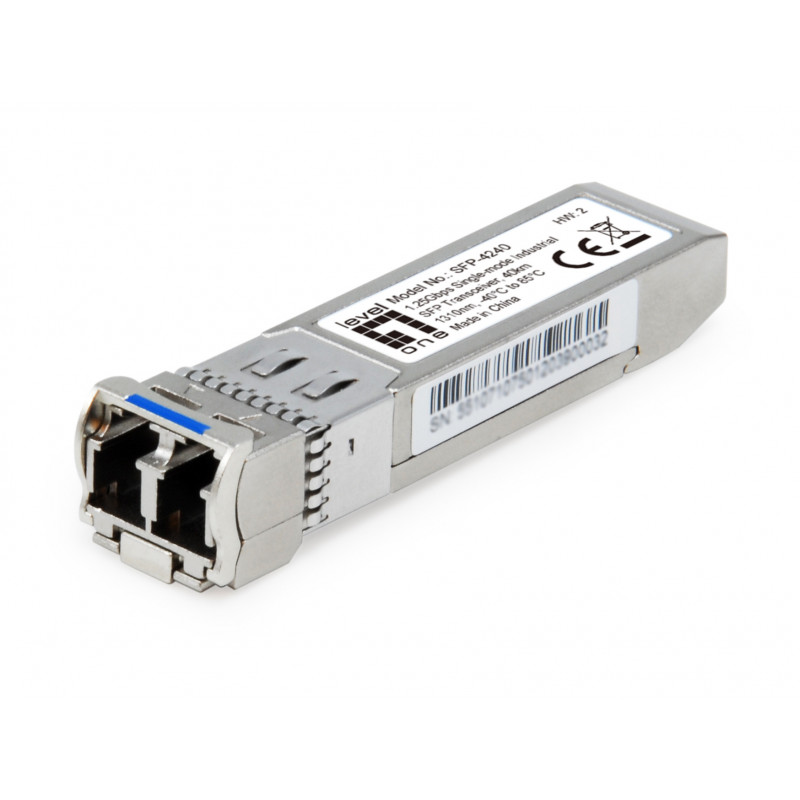 LevelOne SFP-4240 lähetin-vastaanotinmoduuli Valokuitu 1250 Mbit s 1310 nm