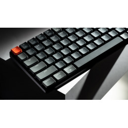 Keychron K3 Version 2 näppäimistö USB + Bluetooth QWERTY Pohjoismainen Harmaa, Vaaleanharmaa, Oranssi