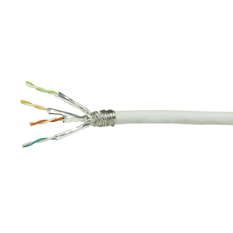 LogiLink CPV0039 verkkokaapeli Valkoinen 100 m Cat6 S FTP (S-STP)