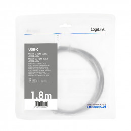 LogiLink UA0329 USB grafiikka-adapteri Musta