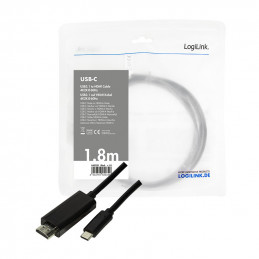 LogiLink UA0329 USB grafiikka-adapteri Musta