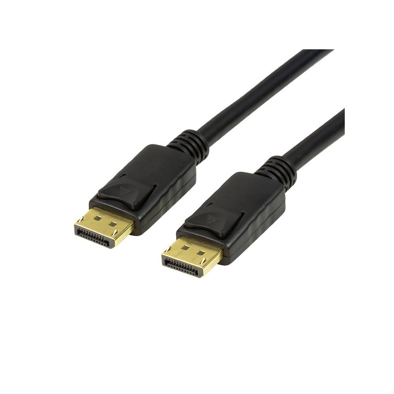 LogiLink CV0120 DisplayPort-kaapeli 2 m Musta