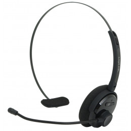 LogiLink BT0027 kuulokkeet ja kuulokemikrofoni Langaton Pääpanta Toimisto puhelukeskus Bluetooth Musta