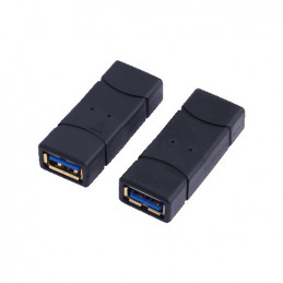 LogiLink USB 3.0-A F F Musta