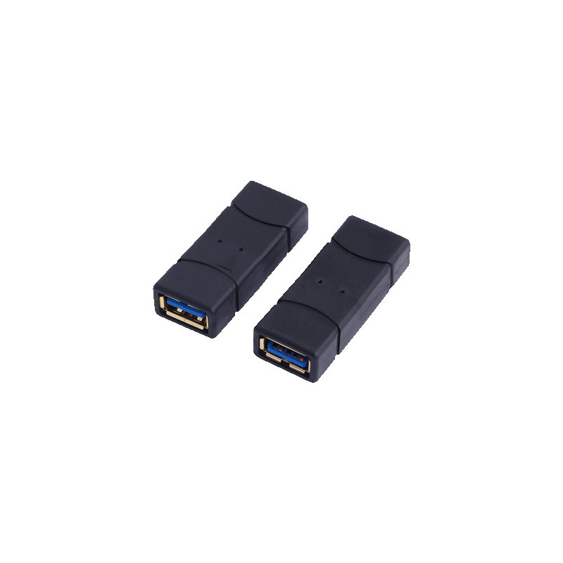 LogiLink USB 3.0-A F F Musta