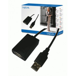 LogiLink USB 2.0 Repeater Cable - 5.0m USB-kaapeli 5 m USB A