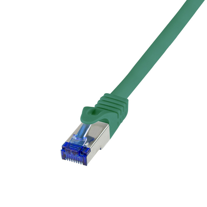 LogiLink C6A025S verkkokaapeli Vihreä 0,5 m Cat6a S FTP (S-STP)