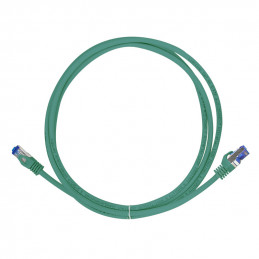 LogiLink C6A025S verkkokaapeli Vihreä 0,5 m Cat6a S FTP (S-STP)