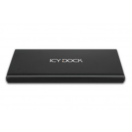 Icy Dock MB861U31-1M2B tallennusaseman kotelo SSD-kotelo Musta M.2