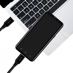 LogiLink CU0154 USB-kaapeli 1 m USB 2.0 USB C Musta