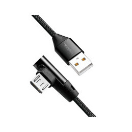 LogiLink CU0141 USB-kaapeli 0,3 m USB 2.0 USB A Micro-USB B Musta