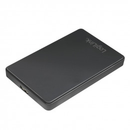 LogiLink UA0339 tallennusaseman kotelo HDD- SSD-kotelo Musta 2.5"