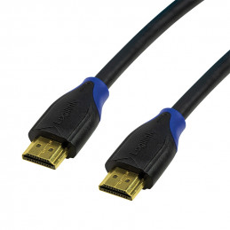 LogiLink CH0066 HDMI-kaapeli 10 m HDMI-tyyppi A (vakio) Musta