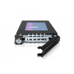 Icy Dock MB996TK-B tallennusaseman kotelo HDD- SSD-kotelo Alumiini, Musta 2.5"