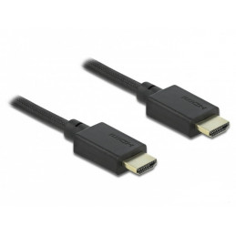 DeLOCK 85388 HDMI-kaapeli 2 m HDMI-tyyppi A (vakio) Musta