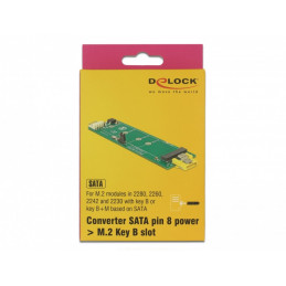 DeLOCK 63917 liitäntäkortti -sovitin Sisäinen M.2
