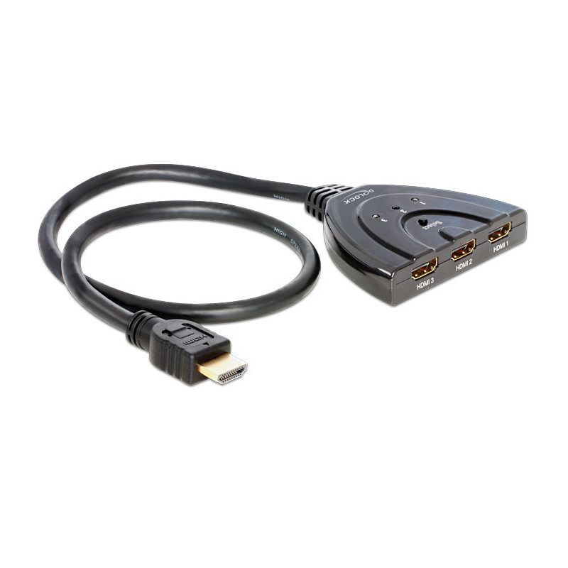 DeLOCK 87619 videokytkin HDMI