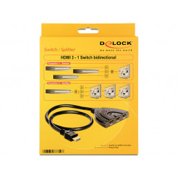 DeLOCK 87619 videokytkin HDMI