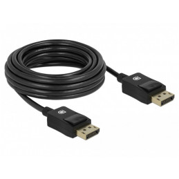 DeLOCK 85304 DisplayPort-kaapeli 5 m Musta