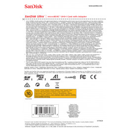 SanDisk Ultra 128 GB MicroSDXC UHS-I Luokka 10