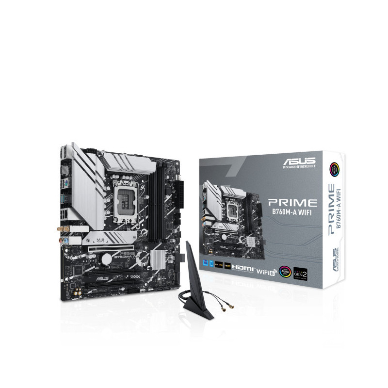 ASUS PRIME B760M-A WIFI Intel B760 LGA 1700 mikro ATX