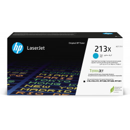 HP 213X -värikasetti, riittoisa, syaani, alkuperäinen, LaserJet