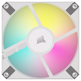 Corsair CO-9050164-WW Tietokoneen jäähdytysjärjestelmä Tietokonekotelo Tuuletin Valkoinen