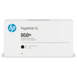 HP 868M 1-liter Black PageWide XL Ink Cartridge