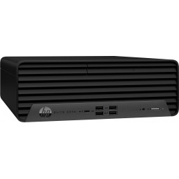 HP Elite 800 G9 i5-12500 SFF Intel® Core™ i5 16 GB DDR5-SDRAM 256 GB SSD Windows 11 Pro PC Musta