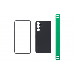 Samsung EF-XA546 matkapuhelimen suojakotelo 16,3 cm (6.4") Suojus Musta, Vihreä