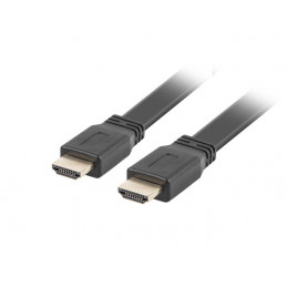 Lanberg CA-HDMI-21CU-0030-BK HDMI-kaapeli 3 m HDMI-tyyppi A (vakio) Musta