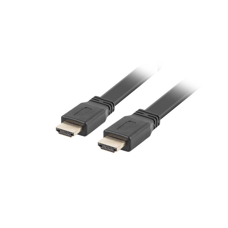 Lanberg CA-HDMI-21CU-0030-BK HDMI-kaapeli 3 m HDMI-tyyppi A (vakio) Musta