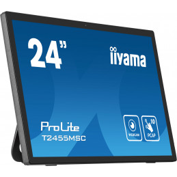 iiyama T2455MSC-B1 infonäyttö Digitaalinen litteä infotaulu 61 cm (24") LED 400 cd m² Full HD Musta Kosketusnäyttö