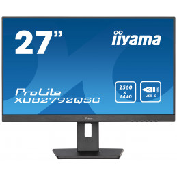 iiyama ProLite 68,6 cm (27") 2560 x 1440 pikseliä Wide Quad HD LED Musta