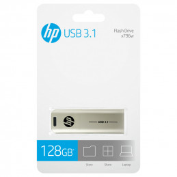 HP x796w USB-muisti 128 GB USB A-tyyppi 3.2 Gen 1 (3.1 Gen 1) Hopea