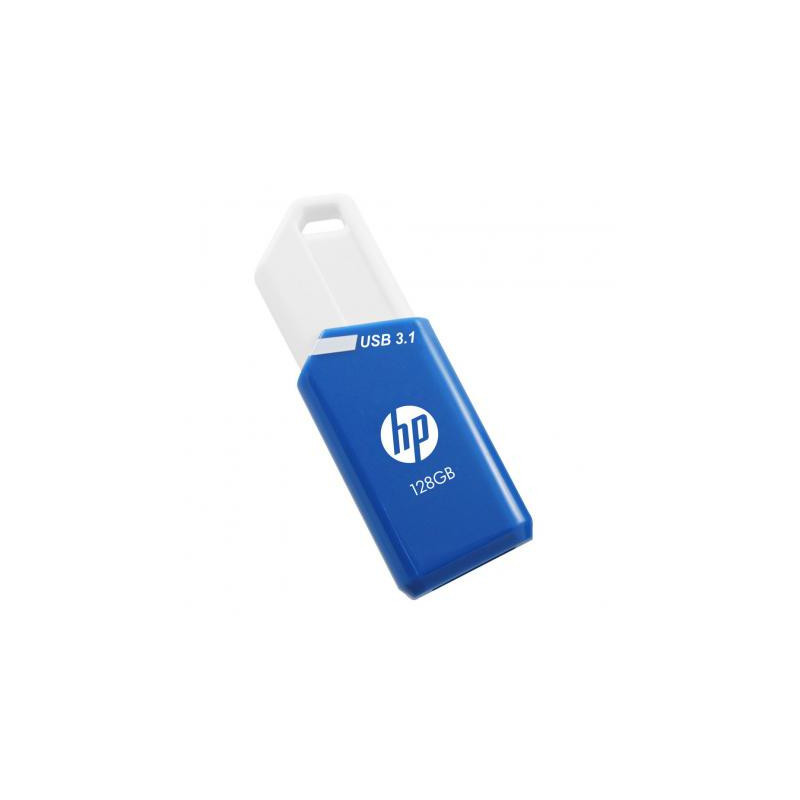 PNY x755w USB-muisti 128 GB USB A-tyyppi 3.2 Gen 1 (3.1 Gen 1) Sininen, Valkoinen