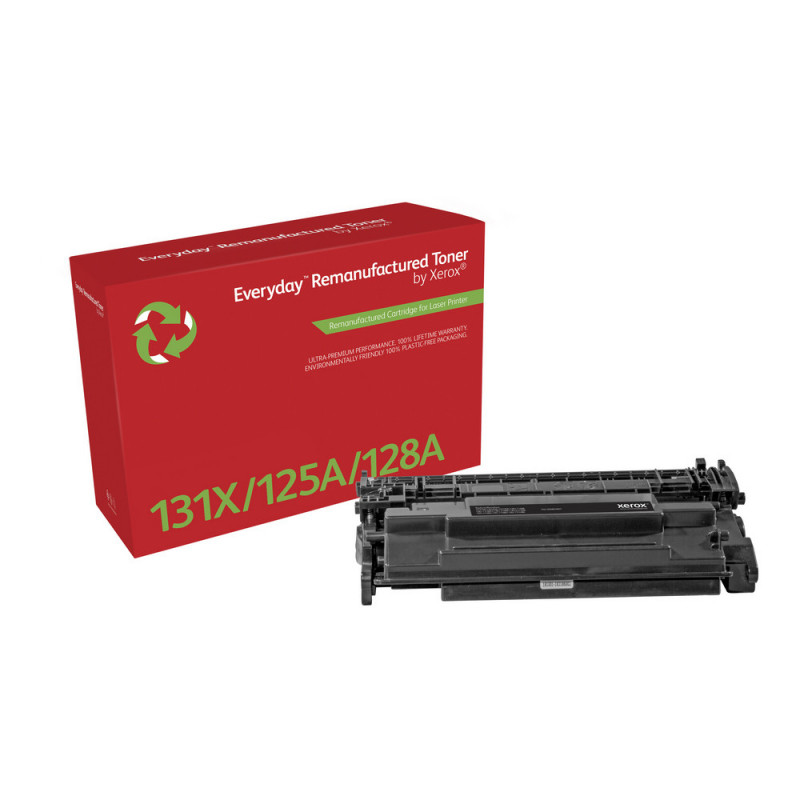 Everyday Remanufactured Mustavalko Everyday-värikasetti Xeroxilta, HP CF210X  CB540A  CE320A  CRG-116BK  CRG-131BKH