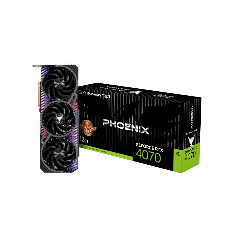 Gainward 4710562243857 näytönohjain NVIDIA GeForce RTX 4070 12 GB GDDR6X