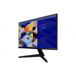 Samsung LS24C314EAU 61 cm (24") 1920 x 1080 pikseliä Full HD LED Musta