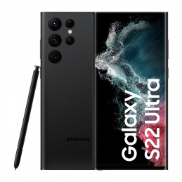 Samsung Galaxy S22 Ultra SM-S908B 17,3 cm (6.8") Kaksois-SIM Android 12 5G USB Type-C 12 GB 512 GB 5000 mAh Musta