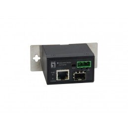 LevelOne IEC-4000 verkon mediamuunnin 100 Mbit s Musta