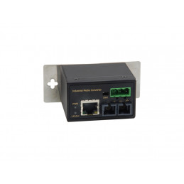 LevelOne IEC-4001 verkon mediamuunnin 100 Mbit s Monitila Musta