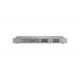 LevelOne GEP-1622 verkkokytkin Hallitsematon Gigabit Ethernet (10 100 1000) Power over Ethernet -tuki Harmaa