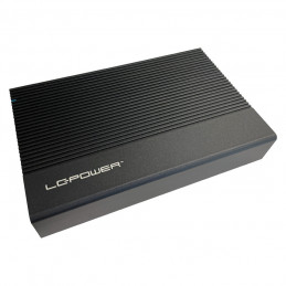 LC-Power LC-35U3-C tallennusaseman kotelo HDD- SSD-kotelo Musta 3.5"