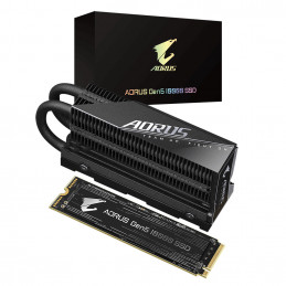 Gigabyte AORUS Gen5 10000 M.2 2000 GB PCI Express 5.0 3D TLC NAND NVMe