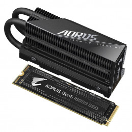 Gigabyte AORUS Gen5 10000 M.2 2000 GB PCI Express 5.0 3D TLC NAND NVMe