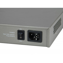 LevelOne GTL-2091 Hallittu L3 Gigabit Ethernet (10 100 1000) Harmaa