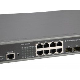LevelOne GTL-2091 Hallittu L3 Gigabit Ethernet (10 100 1000) Harmaa