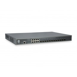 LevelOne GTL-2091 Hallittu L3 Gigabit Ethernet (10 100 1000) Harmaa