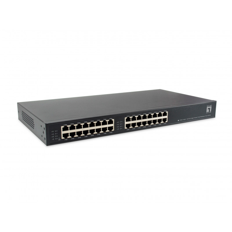 LevelOne POH-1620 PoE-adapteri Nopea Ethernet, Gigabitti Ethernet